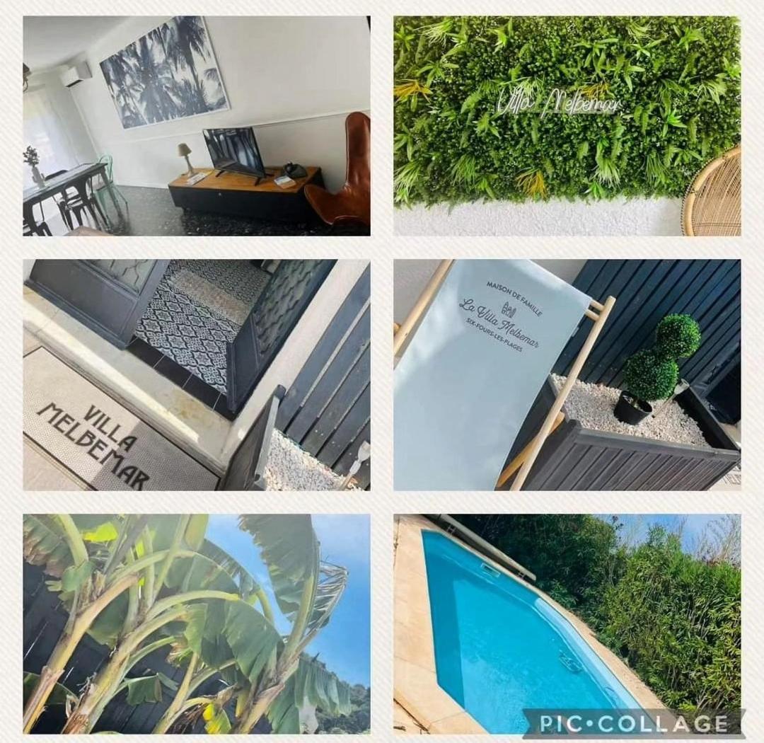 Villa Melbemar Six-Fours-les-Plages Eksteriør billede